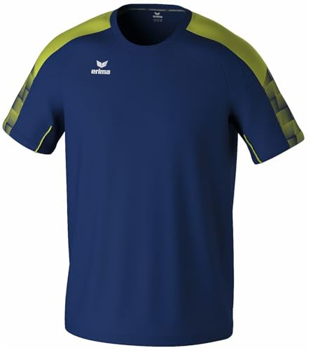 erima Camiseta EVO Star (1082420) Mujer, New Navy/Lime, 38