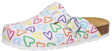 Lico Unisex Bioline Clog Print Pantoletten