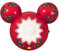 Hallmark Keepsake 3.7 Mini Christmas Tree Topper, Disney Mickey Mouse ShowToppers Musical With Light, Gifts for Disney Fans