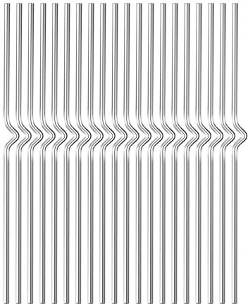 Garden Sign Stakes, Metal Wire Garden Stakes - Stainless Steel Garden Signs 20 Pieces, Garden Stake,Metal Stakes Safe Signage Waterproof &