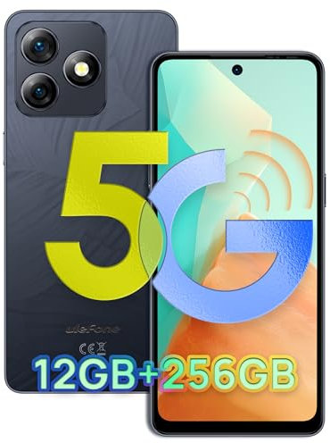 Ulefone Note 18 Ultra 5G Teléfono Móvil Libres 2024, 12GB+256GB/SD-2TB, Cámara 50MP+50MP+32MP, Moviles 6,78 FHD+ 90Hz, Batería 5450mAh 18W, Smartphone Android 13, Móvil 5G Dual SIM/GPS/NFC