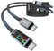 SooPii 240W USB C PD Charger Cable, Super Fast Charging Speed with 3 Chase Effects LED Display, 4FT 2Pack USB C to USB C Charging Cord for iPhone 16/16 ProMax/15, MacBook,iPad, Galaxy S24 Ultra, Black