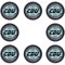 Sammys Shirt Store 24 Stück Aufkleber 4cm rund CDU ist Keine Alternative AFD Sticker Sparpack gut haftend Aktiv Werden 4 cm