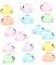 Alipis 24 Stücke Mini Fisch Statue Harz Für Aquarium Aquarium Dekoration Niedliche Fisch Figuren Fisch Decor Aquarium Ornament