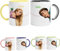 TAZALAND | Pack 2 tazas PERSONALIZADAS | PERSONAJE Y NOMBRE | 350 ml | Apta para Microondas | Personalizada a Todo Color | ELIGE ENTRE MAS DE 10 PERSONAJES | Para parejas (RAPUNZEL)