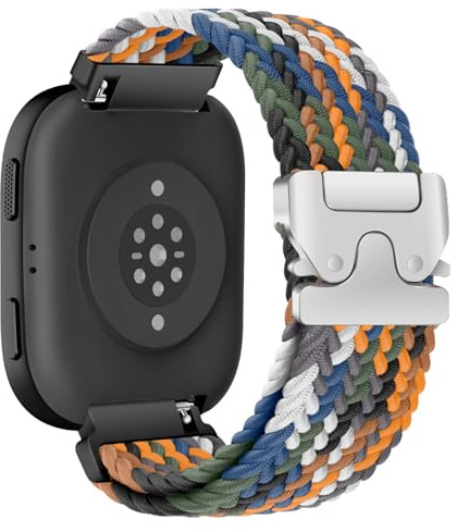 RoYiio 22mm Armband Nylon für Amazfit Balance 3/2/1 | Gewebtes, Weich, Bequem, Mode, Atmungsaktiv, Sport Armband für Amazfit Balance Ultra/Amazfit Active Max/Amazfit Bip 6/Bip 5