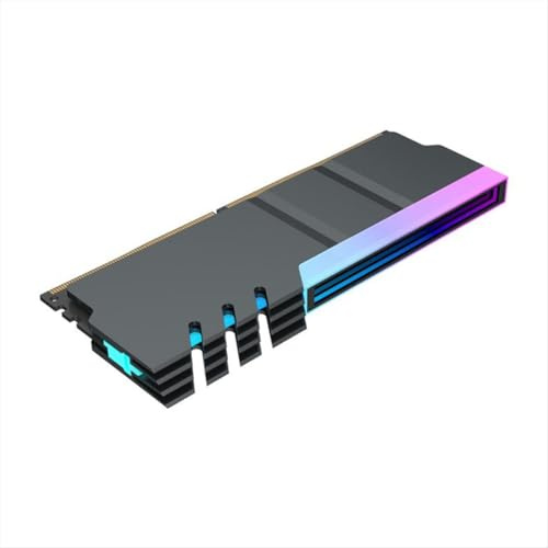 Lafeier Computer DDR4 DDR5 5V ARGB Sync Memory Radiator PC RGB Colorful RAM Heatsink Cooler Cooling Shim Armor Black