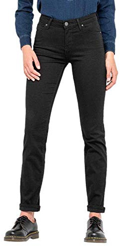 Lee - Jeans Damen - Classic Straight Fit - Marion - Schwarz Rinse