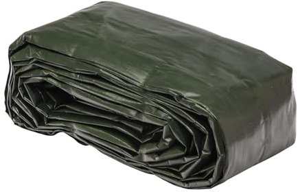 WERKA PRO Bâche Multifonctions Noire et Verte 240 g/m2 10 x 15 m