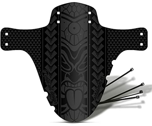 Riesel Design 1x Mudguard - schlamm:PE - MTB Schutzblech inkl. Kabelbinder/Stylisches Fahrrad Schutzblech & modernes Mountainbike Schutzblech für jede Fahrradgröße