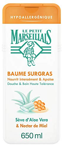 Le Petit Marseillais Ducha bañera hipoalergénica con savia de aloe vera nectar miel 650 ml