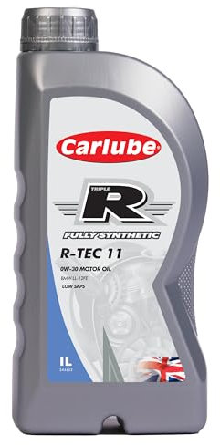 Carlube Triple R 0W-30 ACEA C3 Fully Synthetic Engine Oil R-TEC 11 1L