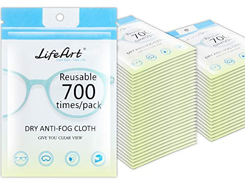 LifeArt - Toallitas empañado, paños de limpieza para gafas, cámaras, iPad, iPhone, tabletas, teléfonos celulares, pantallas LCD