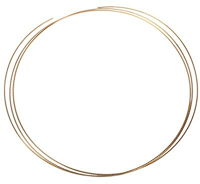 Cuasting 8ft Golden copper Fret Wire For Mandolin Banjo Cigar Box Guitar 1.5mm