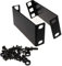 kenable 1U Rack Mount Data Cabinet Recessing Bracket with Cage Nuts 100mm Deep