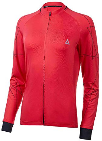 Airtracks Funktions Fahrradtrikot Langarm Pro Line - rot - XXL