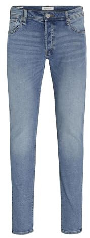 JACK & JONES Jjiglenn Jjoriginal Na 030 Noos Jeans, Blu Denim, 34W x 32L Uomo