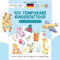 Papierdrachen 100+ Tattoos für Jungen - besonders hautfreundliche Kindertattoos - Dino, Monster & Drachen - Tattoos für Kinder - Geschenkidee & Mitgebsel - 100% vegan & dermatologisch geprüft - Set 1