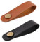YUEYIXII 2PCS Guitar Leather Head-stock Tie Strap Hook Guitar Neck Strap Button for Acoustic and Electric Guitars Bass Guitars Ukulele Banjor Accessories