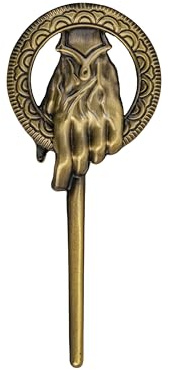 Cinereplicas Game of Thrones - Wachs-Siegel-Stempel-Kit von 3 Dichtungen Stark, Targaryen und Lannister + Wachs - Offizielle Lizenz