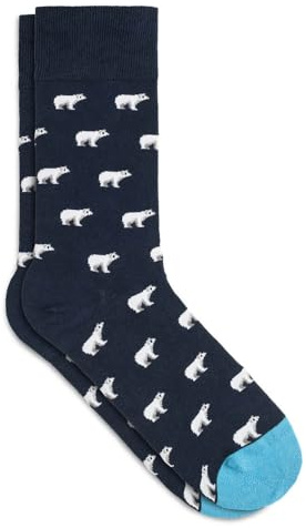 Bale® lustige Herrensocken Muster Eisbären