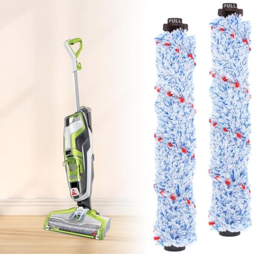 Lot de 2 brosses roulantes pour aspirateur Bissell CrossWave Pet Pro et CrossWave 1785, comparé aux pièces 1608683, 160-8683, 1608684