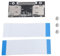 Dual Micro Storage Card Adapter, CE ZIF SSD for Laptops Gaming Consoles, Black, Supports Large Capacity Flash Memory Cards, Stable Performance for Various Operating Systems