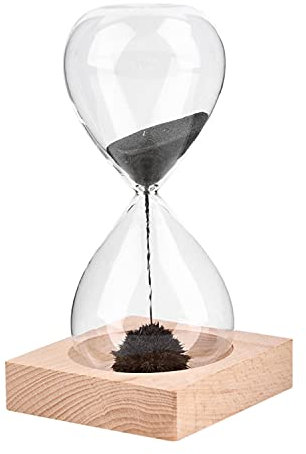 Sandglass,Sand Timer, 1Pcs Horloge Minuterie Soufflée À La Main Aimant Sablier Magnétique Ampulheta Artisanat Horloge De Sable Sablier Minuterie(A)