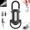 SAISAIXU Mini Linterna, Linterna 3 en 1, Cargador portátil y Llavero, Mini Linterna Impermeable, Linterna LED pequeña para emergencias