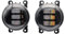 Fendinebbia Paraurti Anteriore Auto Fendinebbia DRL H11 12V per F&iat 500 per Panda per Punto Evo per Sedici(Double Light)