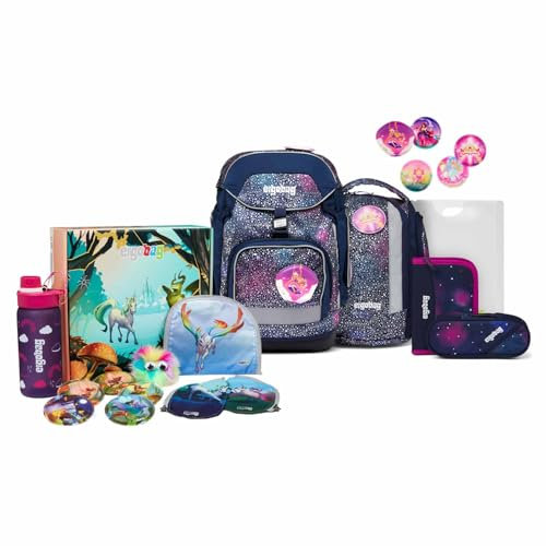 ergobag Pack Jumbo Schulrucksack Set 7tlg. (Bärlaxy)