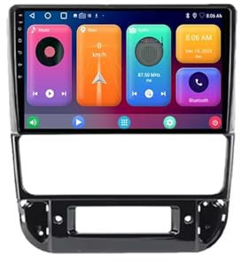 9 Pulgadas Android 13 Radio Coche para Peugeot 406 1995-2005 con Android Auto/Carplay GPS WIFI/4G Bluetooth Radio FM Pantalla Dividida USB SWC GPS Coche Navegador(4+64G)