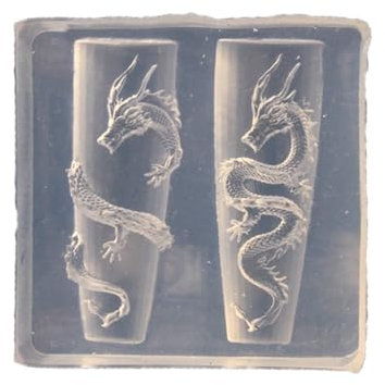 Stampo per goffratura 3D a forma di rose per nail art, robusto, in silicone, per colata creativa in resina e progetti di decorazione per unghie