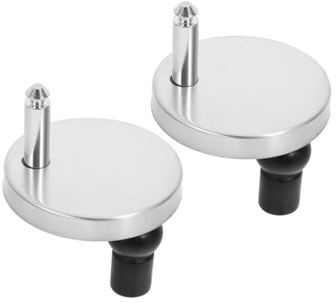 DIYEAH 2 Juegos De Tornillos Para Inodoro Inteligente Pernos De Repuesto Para Asiento De Inodoro Fijación Superior Bisagras Herrajes Para Asiento De Inodoro Acero Inoxidable