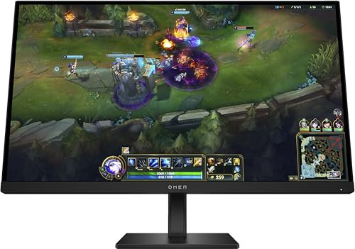 HP OMEN 27 inch FHD 180Hz Gaming Monitor - 27 G2 | 1ms GTG Response Time with Overdrive | Console Compatible | Adjustable stand | Joypad OSD Button | Integrated Cable Management