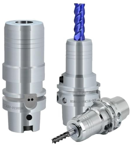 HSK63A HSK40E Porte-outil hydraulique for centre d'usinage CNC - Support de broche de précision PHC04-20 1 pièce(HSK40E-PHC12-90L)