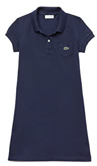 Lacoste Girl's Ej2816 Dress Not Applicable, Blue (Marine 166), 2 Years (Manufacturer Size: 2A)