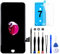 GOLDWANGWANG Display für iPhone 7 LCD Touch Screen Digitizer Ersatz Bildschirm mit komplett kostenlosem Tool und Reparaturanleitung (iPhone 7 Schwarz, 4.7)