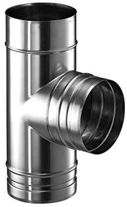 Ø 130 mm Schiedel Prima Plus Rauchrohranschluss 90° mit Stutzen