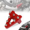 Motorrad Bremspedal,Universal Billet Aluminium Hinten Bremspedal Hebel Schritt TIPP Ersatz für CRF50 XR50 Dirt Bikes Pit Bike-Rot