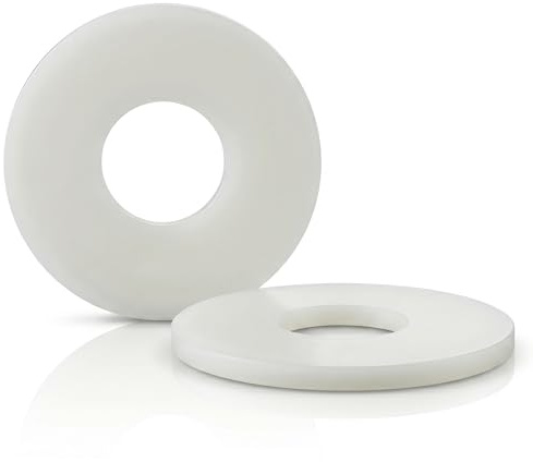 PROTECH 50 Stück Unterlegscheiben M20 Kunststoff (Polyamid/PA) | Große Beilagscheiben nach DIN 9021 | Plastikscheiben mit großem Außendurchmesser