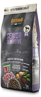 Belcando Senior Sensitive Hundefutter | Trockenfutter für ältere & empfindliche Hunde | Alleinfuttermittel für ältere Hunde Aller Rassen (1 kg neu)