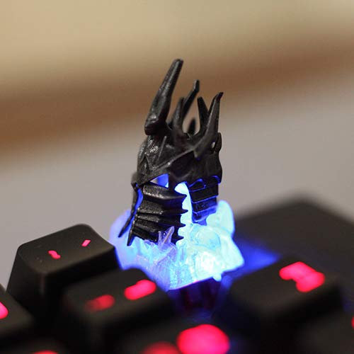 claviers à Touches. claviers mécaniques sorcière Roi Ironman 3D individualisation Casques en résine Peints sur Mesure claviers(Clavier Non Inclus, Uniquement Les claviers à Touches)