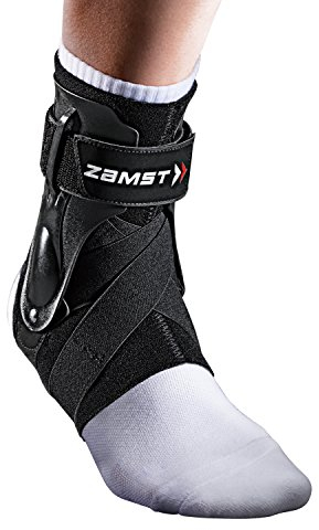 Zamst A2-DX Sprunggelenkbandage (Rechter - S) Verstellbar gegen Umknicken - Schwere Verstauchungen Grad III Chronische Instabilität - Ideal zum Sport- Bandage Fußgelenk - Korrekte Passform R&L