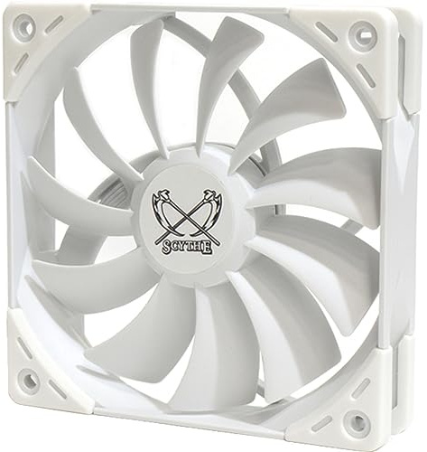 Scythe Kaze Flex 120 WEISS PWM 120x120x27 Gehäuselüfter, weiß