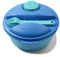 Tupperware to Go Salat&Go 1,5L blau türkis A157 Salat & Go mit Besteck Picknick + SPÜLTUCH