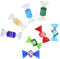 Veemoon 8 Piezas Adornos De Dulces De Cristal Dulces De Cristal De Murano Dulces Antiguos De Cristal De Murano Adornos Decorativos Colgantes Lindo Accesorios Vidrio De Cal Sodada