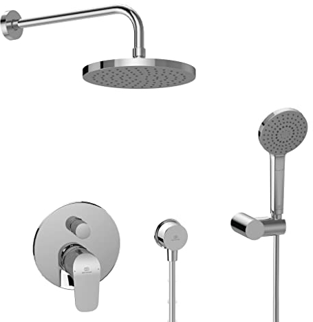 Ideal Standard - Ceraflex Kit doccia con raccordo erogatore, Cromato