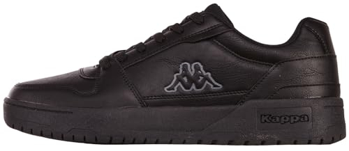 Kappa CODA Low OC Unisex Sneaker, Schwarz, 45 EU