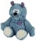 Warmies Plüsch Blaues Monster Mikrowellen-Erwärmbarer Gewichteter Teddy mit französischem Lavendelduft, heißer oder kalter Weizensack für kühle Entspannung und warme Linderung